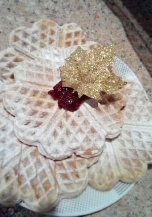 Φωτογραφία της συνταγής Βάφλες με τζίντζερ