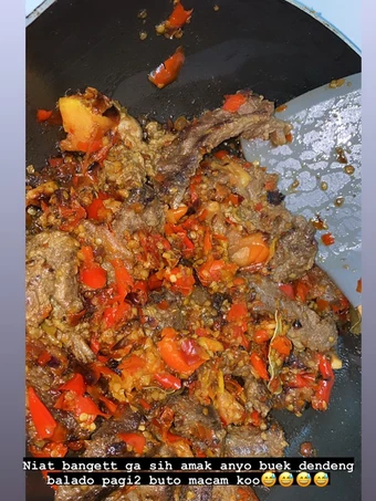 Langkah Mudah untuk Membikin Resep Dendeng balado padang yang Bikin Ngiler Anti Ribet, Menggugah Selera