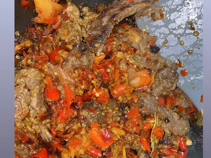 Langkah Mudah untuk Membikin Resep Dendeng balado padang yang Bikin Ngiler Anti Ribet, Menggugah Selera