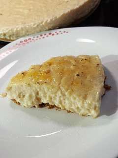 Una foto de Tarta de Arroz con Leche