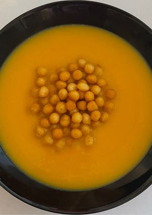 Sütőtök krémleves recept fotója