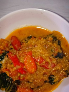 Foto resep Buntil daun pepaya pedas#5resepbaruku