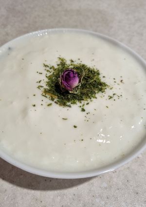 عکسی از دستور ماست خانگی فوری