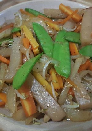 Foto resep Tumis sayur vegetarian