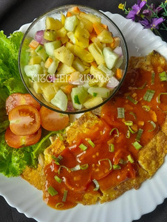 Foto resep 91. Fu Yung Hai/Puyonghai (Omelette Chinese Food)