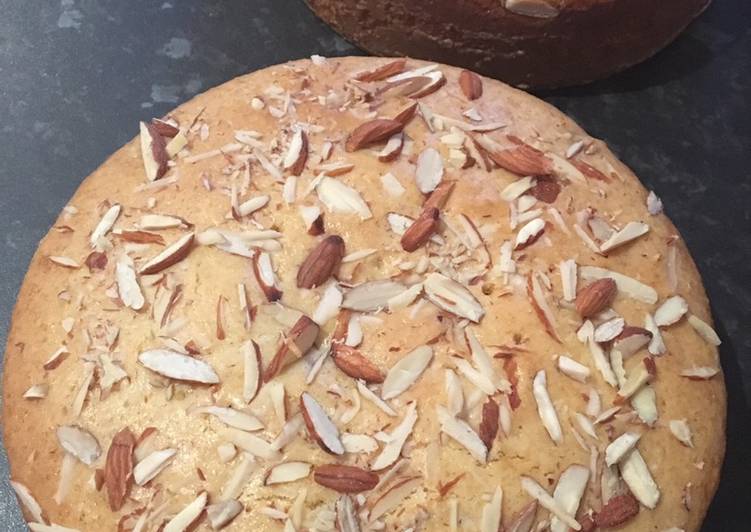 How to Prepare Favorite Eggless almond cake