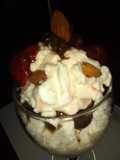 Postre en copas, dulce tentación