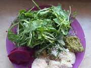 A picture of basil beets