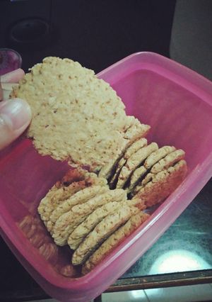 Foto resep Oat cookise keju banget with kirin 19 lw