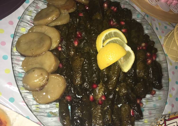 ورق العنب بالخضار (اليلنجي)