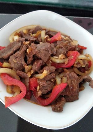 Foto resep Beef teriyaki homemade