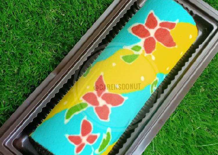 Resep Batik Roll Cake Kukus yang Bisa Manjain Lidah