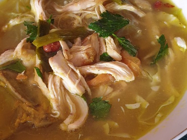 Cara Buat Soto Ayam Bumbu Rempah (Soto Kuning) Enak