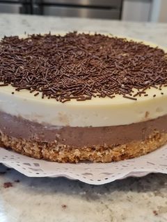 Una foto de Tarta dos chocolates