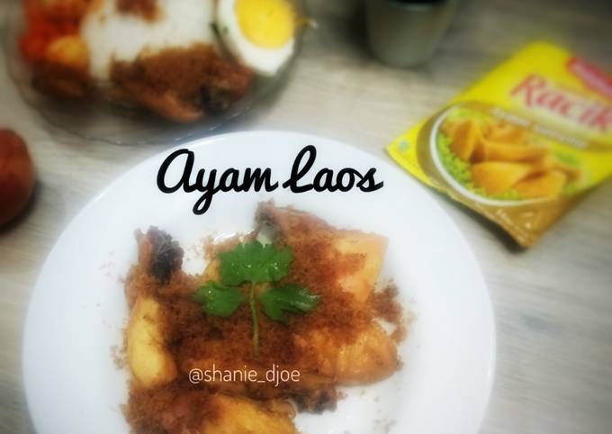 Ayam goreng Laos simple,enak,gurih