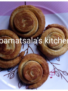 Rolled doughnuts ainihin hoton girkin