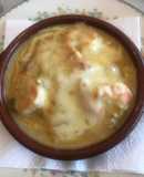 Camarones con papas ©