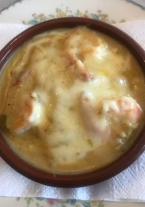 Una foto de Camarones con papas ©