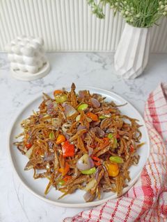 Foto resep Tumis Teri Pete