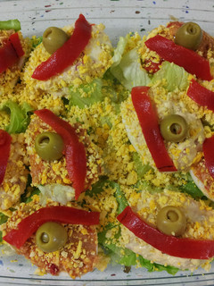Una foto de Huevos rellenos de atún