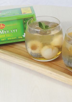 Foto resep Lychee Iced Tea Special Kepala Djenggot