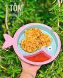 Bánh Waffle Tôm Khoai Tây (baby food)