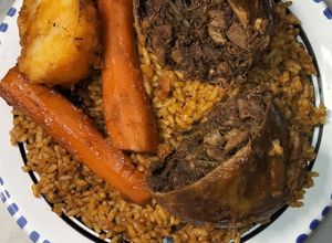 صورة لوصفة روز ⁩مفور بالعصبان محرحر بنين 😋
