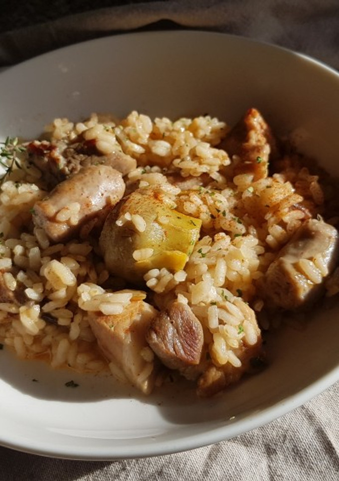 Una foto de Arroz Montañés
