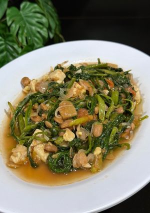Foto resep Sayur Kangkung Tauco