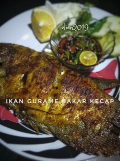 Foto resep Ikan Gurame bakar sambel kecap