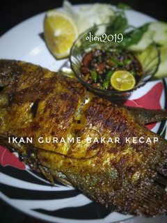 Foto resep Ikan Gurame bakar sambel kecap
