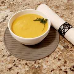 Una foto de Crema de auyama o calabaza