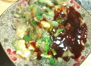 簡易蚵仔煎 的食譜成品照片