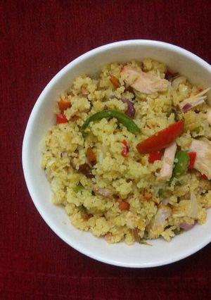 A picture of Stir fry Cous Cous.