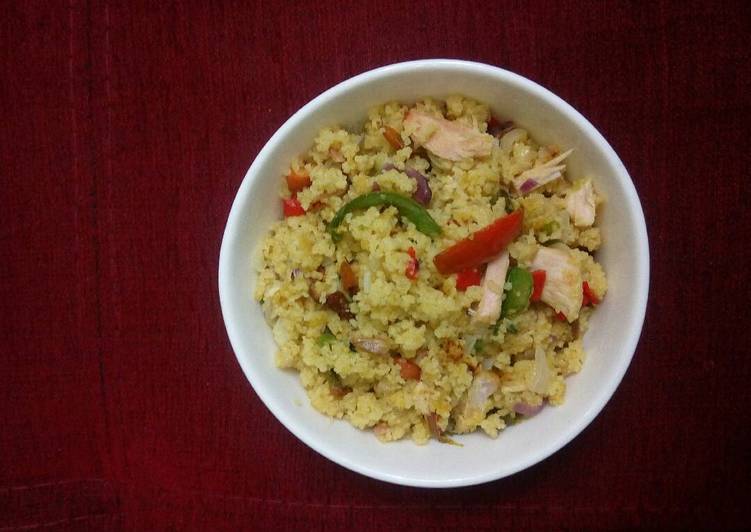 Steps to Prepare Any-night-of-the-week Stir fry Cous Cous | Easy Recipe For Kids