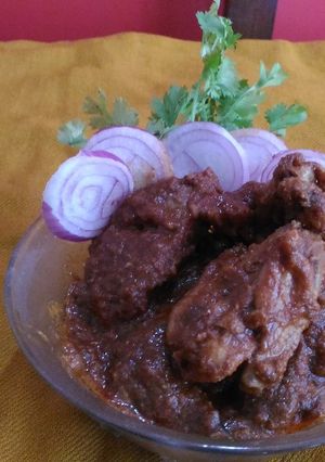 A picture of Changezi chicken.