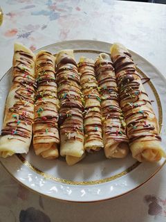 صورة لوصفة كريب نوتيلا بطريقة سهلة ولذيذة 😋