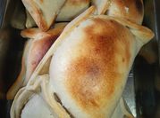 Una foto de cuarto de cerdo al horno