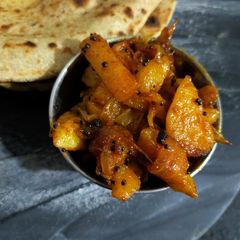 A picture of Potato Onion Sabzi.