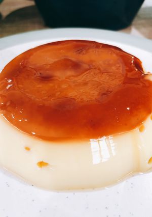 รูปของ Caramel Custard สูตรหวานน้อย