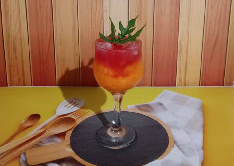 "Jus buah Sempaya seger"??❤️