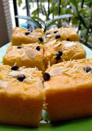Foto resep Bolu labu kuning sederhana