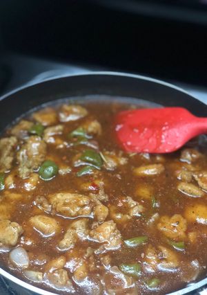 A picture of Chicken Shashlik.