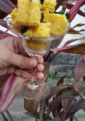 A picture of Dhokla.