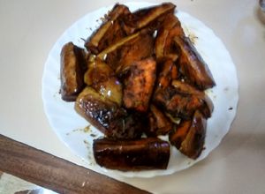 Una foto de Guarnición: Barquitos de Calabaza