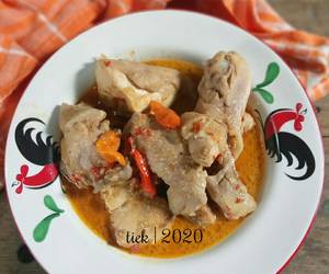 Resep Mudah Opor Ayam Khas Lombok NTB Ala Warteg