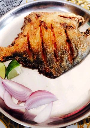 A picture of Tandoori Fish.