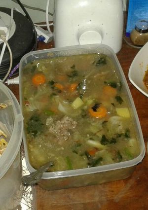 Foto resep Sop tulang iga kambing