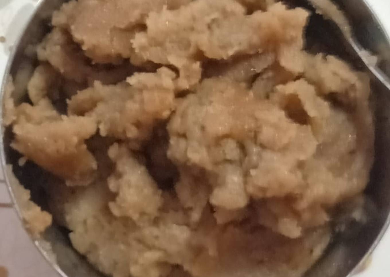 Wheat flour halwa