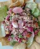 Atún con tabulé